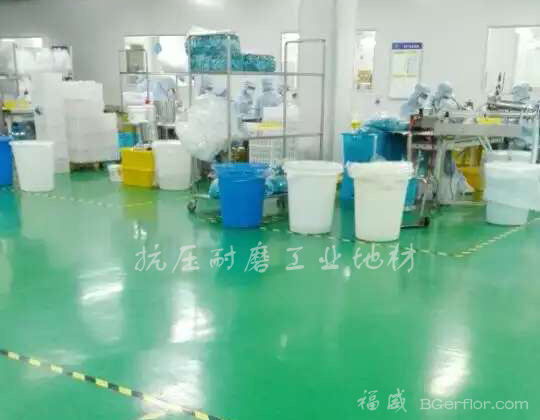 化工車間工業地坪翻新處理 耐磨抗腐蝕工業地板 地坪卷材