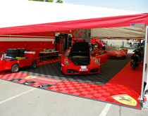 鎖扣式車展地臺材料，環(huán)環(huán)相扣快速拼接鋪裝