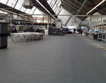 防滑耐磨倉(cāng)庫(kù)地板膠 防滑承重型 走推車(chē)和叉車(chē)倉(cāng)庫(kù)廠房地面做法